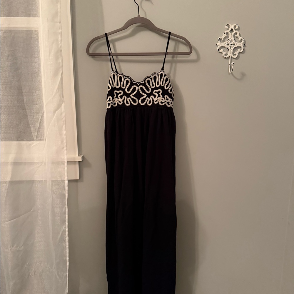 a new day Black and White Maxi Dress
